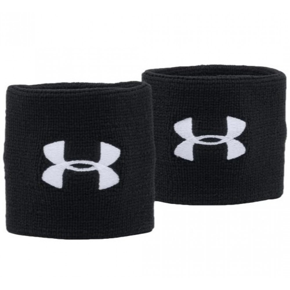 Напульсники спортивні Under Armour Performance Wristbands 2 шт. на руку (1276991-001)