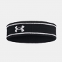 Спортивна пов'язка на голову Under Armour Striped Performance Terry Headband (1373118-001)