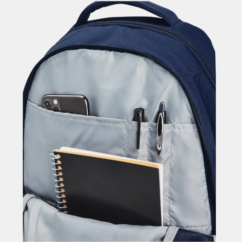 Рюкзак спортивний Under Armour Hustle 5.0 Backpack 29 л темно-синій (1361176-408)