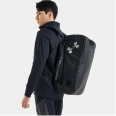 Рюкзак-сумка спортивний Under Armour Contain Duo SM Backpack Duffle 40 л чорний (1361225-001)