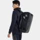 Рюкзак-сумка спортивний Under Armour Contain Duo SM Backpack Duffle 40 л чорний (1361225-001)