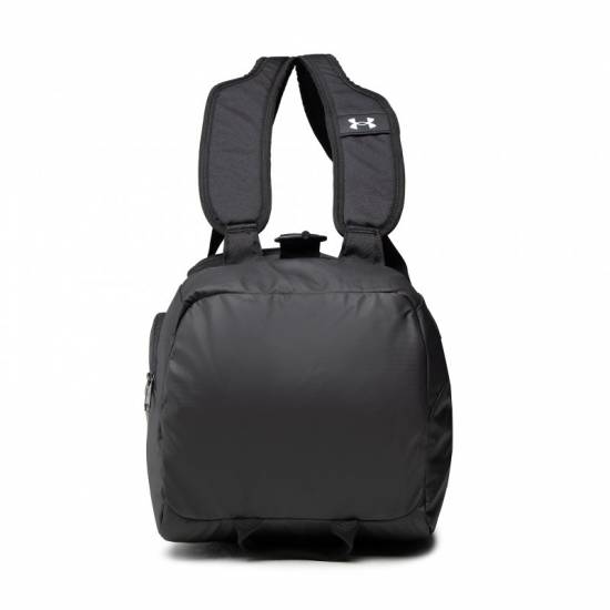 Рюкзак-сумка спортивний Under Armour Contain Duo SM Backpack Duffle 40 л чорний (1361225-001)