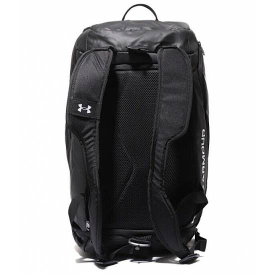 Рюкзак-сумка спортивний Under Armour Contain Duo SM Backpack Duffle 40 л чорний (1361225-001)