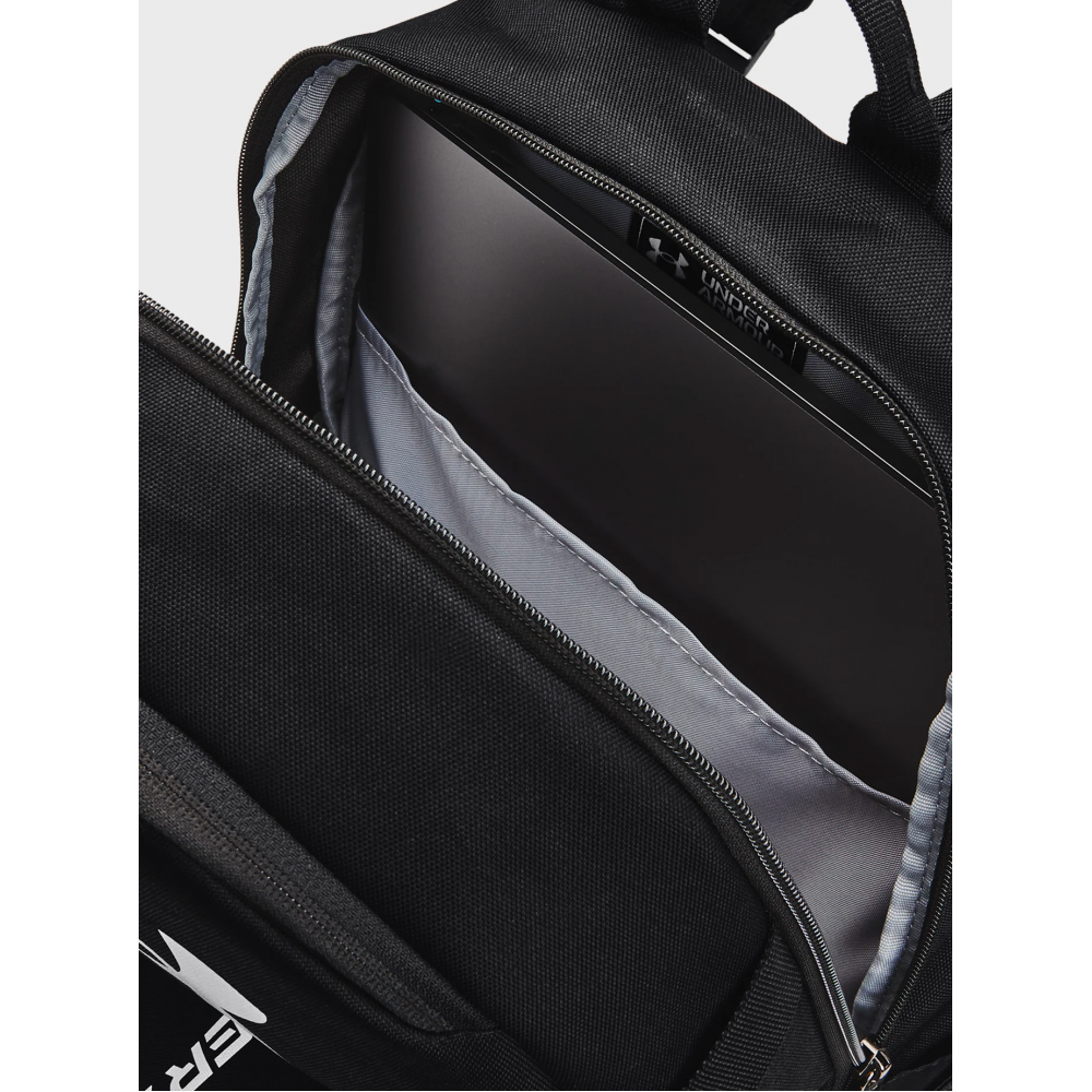 Рюкзак спортивний міський Under Armour Hustle Lite Backpack 24 л чорний (1364180-002)
