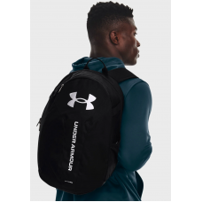Рюкзак спортивний міський Under Armour Hustle Lite Backpack 24 л чорний (1364180-002)