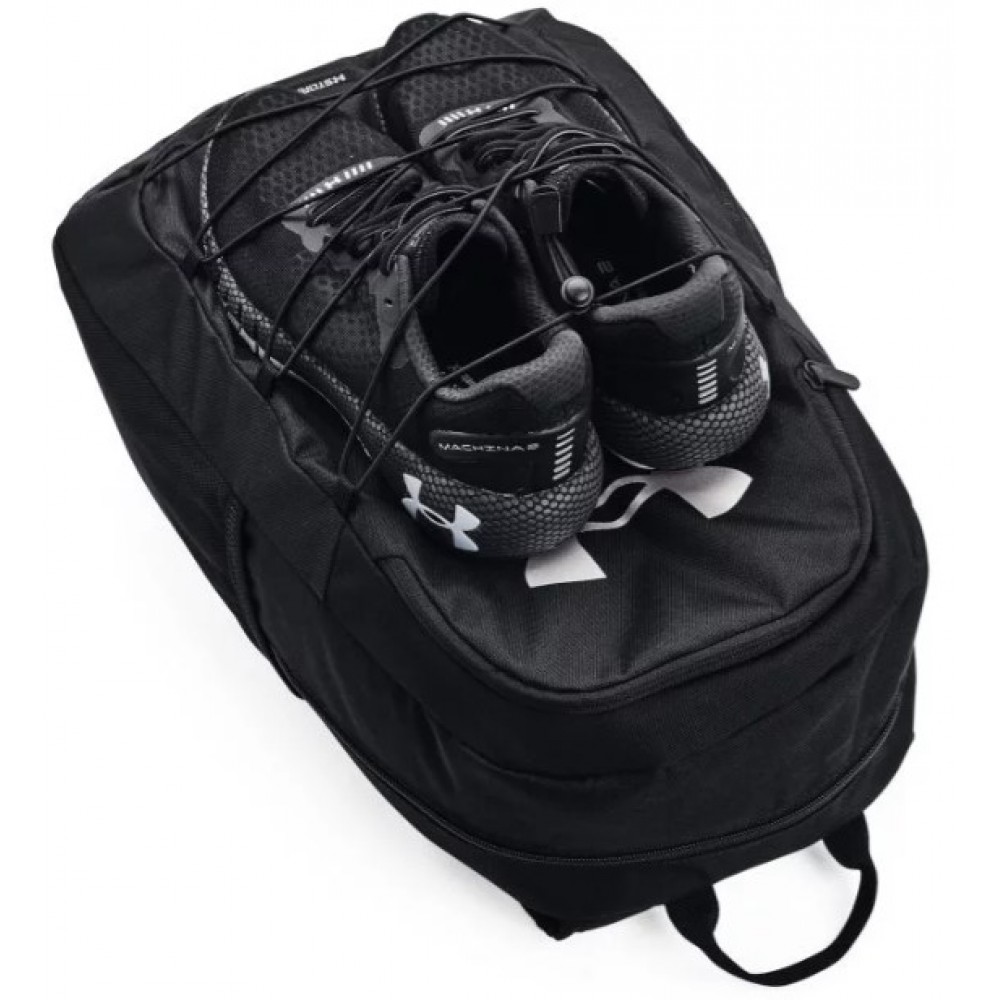 Рюкзак спортивний міський Under Armour Hustle Sport Backpack 26 л чорний (1364181-001)