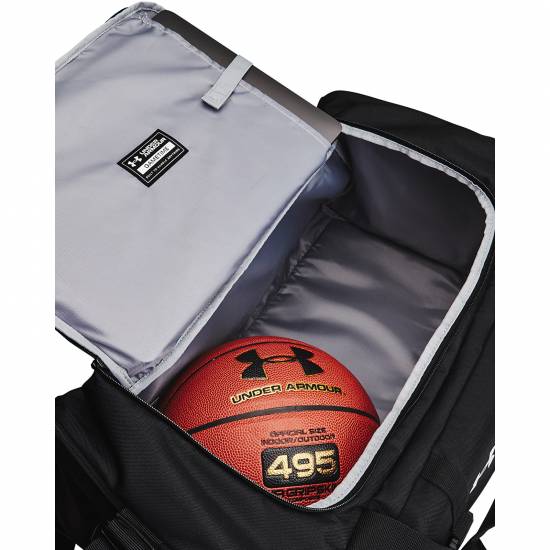 Сумка спортивна Under Armour Gametime Duffle Bag 50 л чорна (1369218-001)