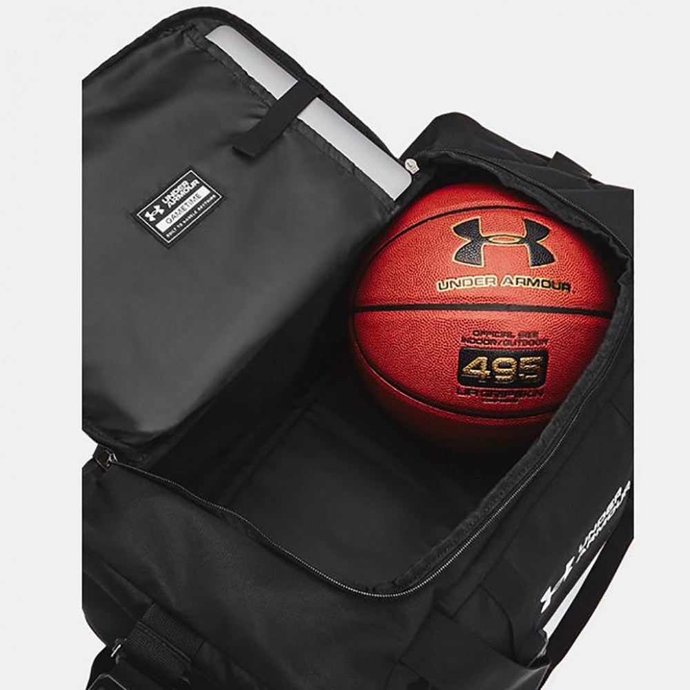 Сумка спортивна Under Armour Gametime Small Duffle Bag 38 л чорна (1376466-001)
