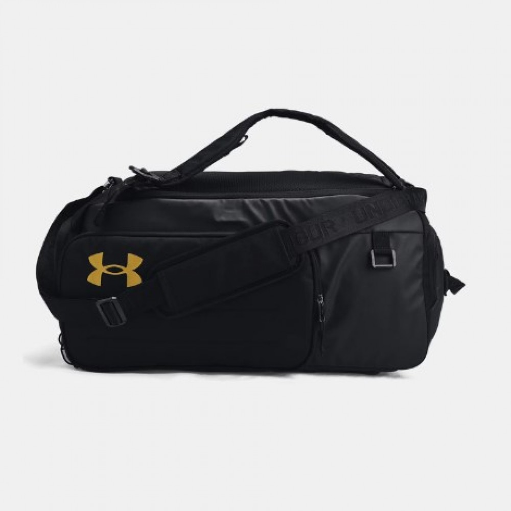 Рюкзак-сумка спортивний Under Armour Contain Duo Medium Backpack Duffle 50 л чорний (1381919-001)