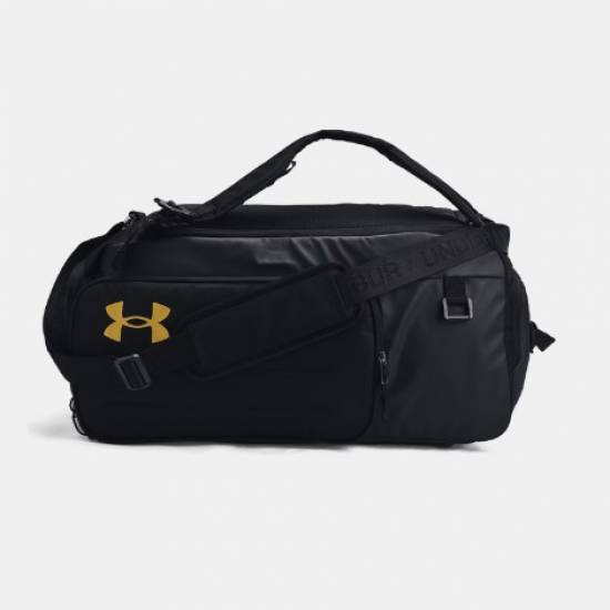 Рюкзак-сумка спортивний Under Armour Contain Duo Medium Backpack Duffle 50 л чорний (1381919-001)