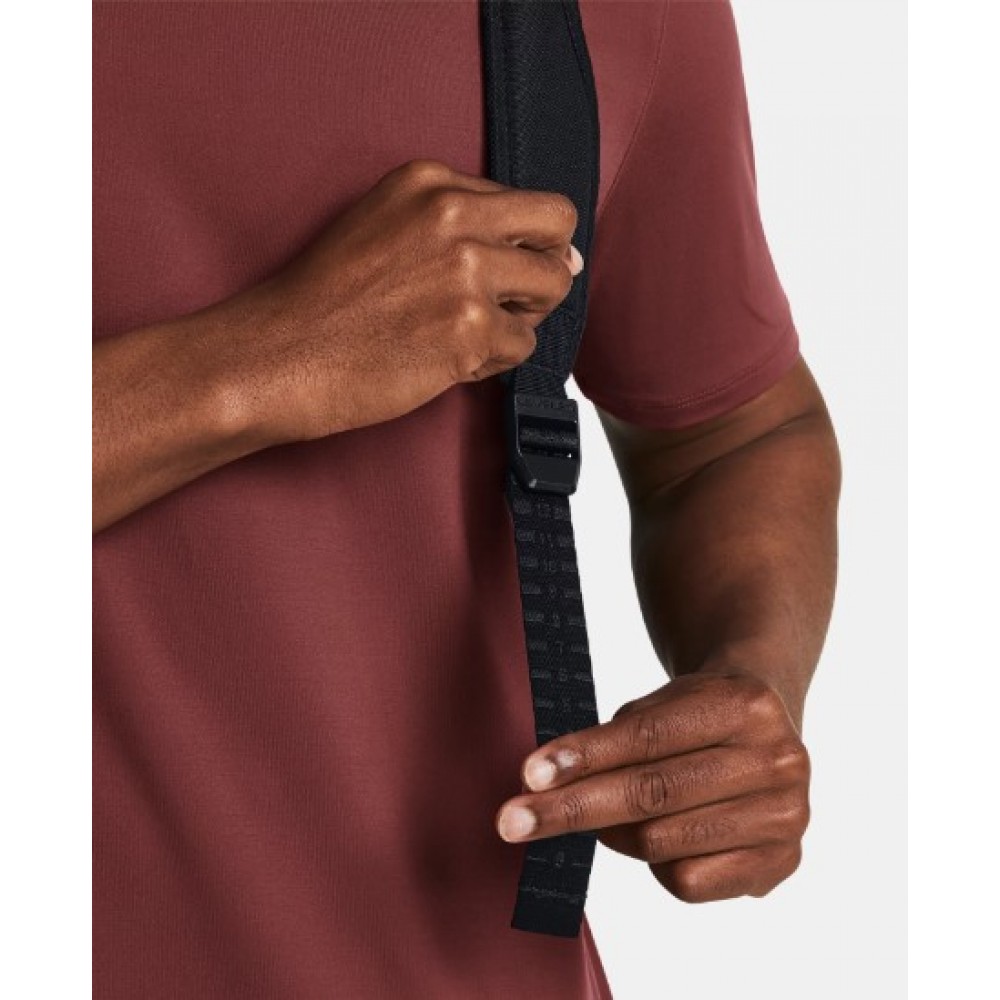 Рюкзак-сумка спортивний Under Armour Contain Duo Medium Backpack Duffle 50 л чорний (1381919-001)