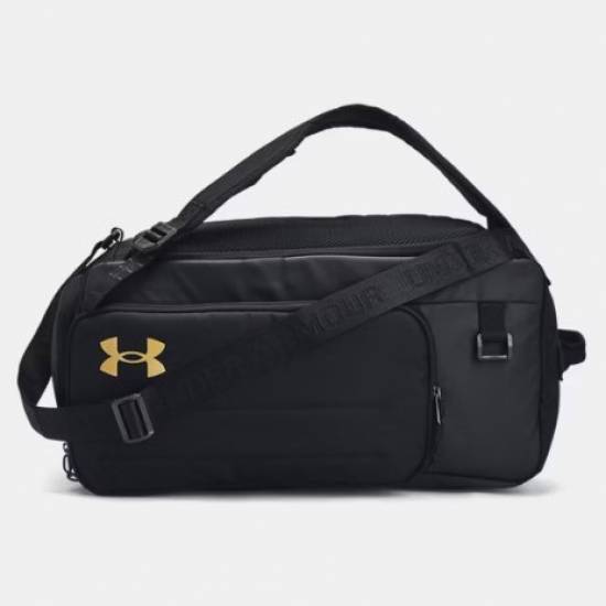 Рюкзак-сумка спортивний Under Armour Contain Duo Medium Backpack Duffle 40 л чорний (1381920-001)