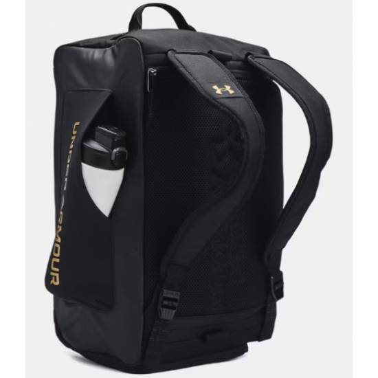 Рюкзак-сумка спортивний Under Armour Contain Duo Medium Backpack Duffle 40 л чорний (1381920-001)