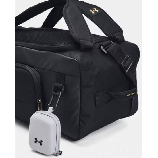 Рюкзак-сумка спортивний Under Armour Contain Duo Medium Backpack Duffle 40 л чорний (1381920-001)