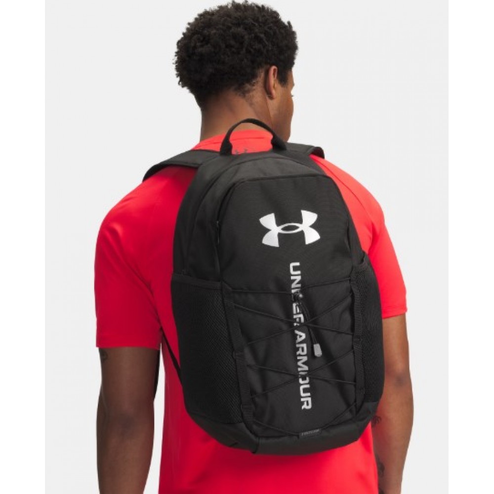 Рюкзак Under Armour Hustle Sport 6.0 Backpack 26 л чорний (6000397-001) — оригінал Рюкзак Under Armour Hustle Sport 6.0 Backpack 26 л чорний (6000397-001) — оригінал