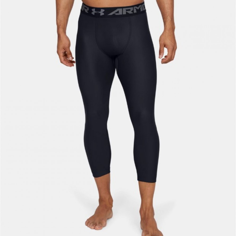 Тайтси компресійні чоловічі Under Armour Men's HeatGear® Compession 3/4 Leggings (1289574-001)