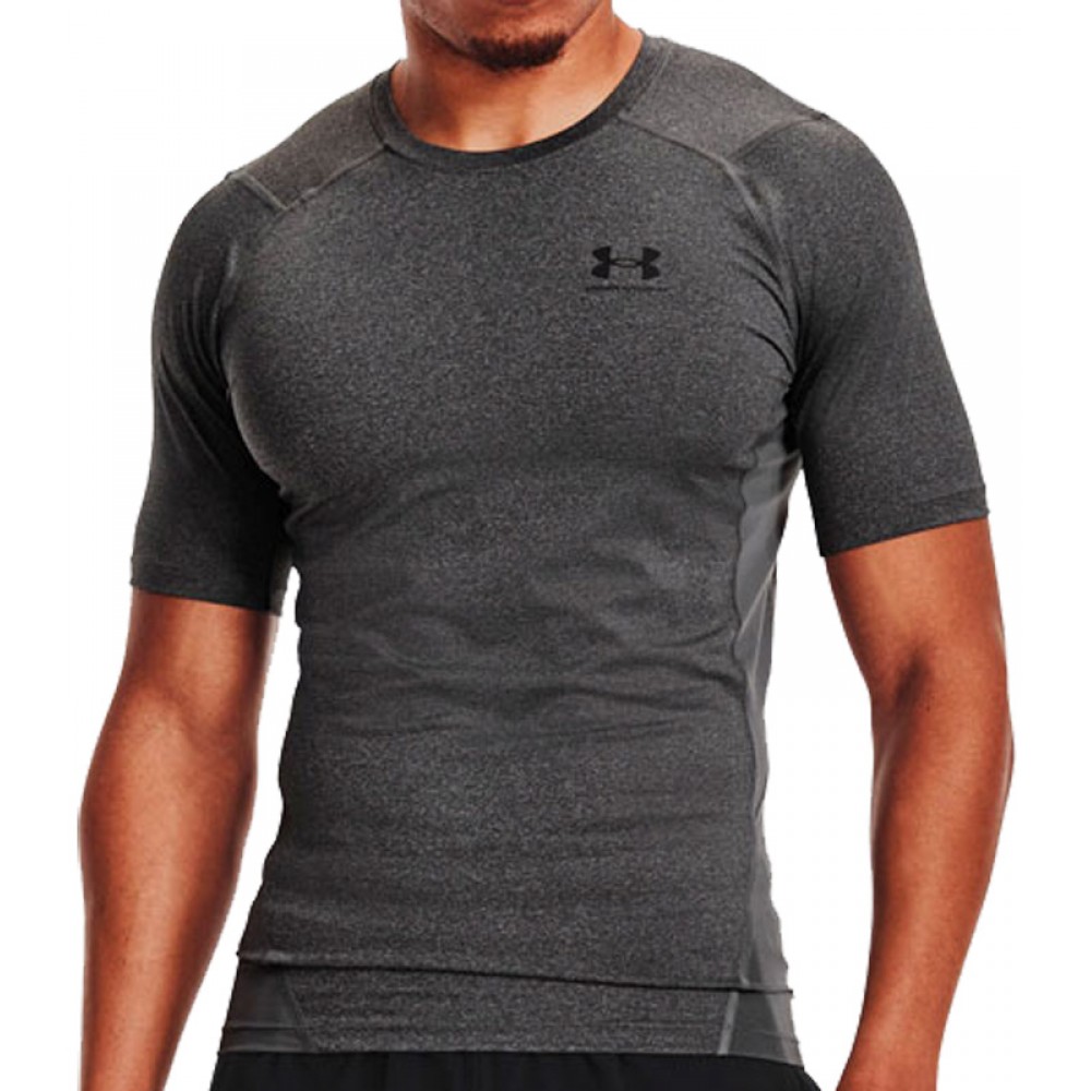 Футболка компресійна чоловіча Under Armour Men's HeatGear® Short Sleeve (1361518-090)