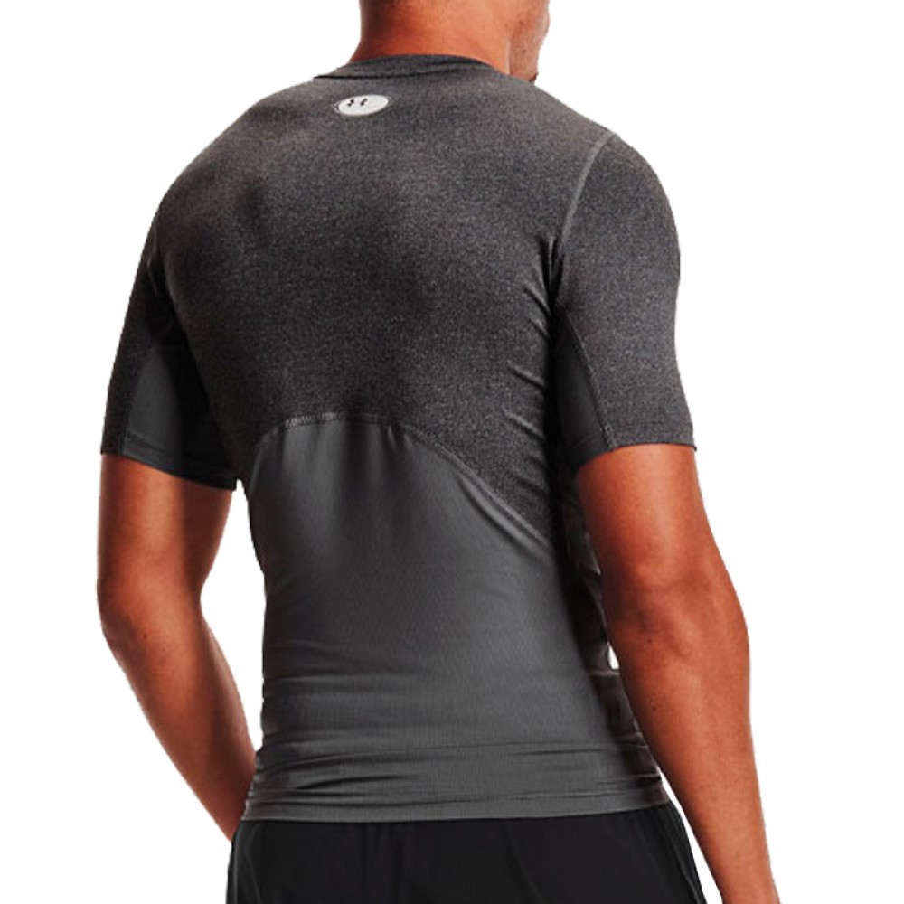 Футболка компресійна чоловіча Under Armour Men's HeatGear® Short Sleeve (1361518-090)