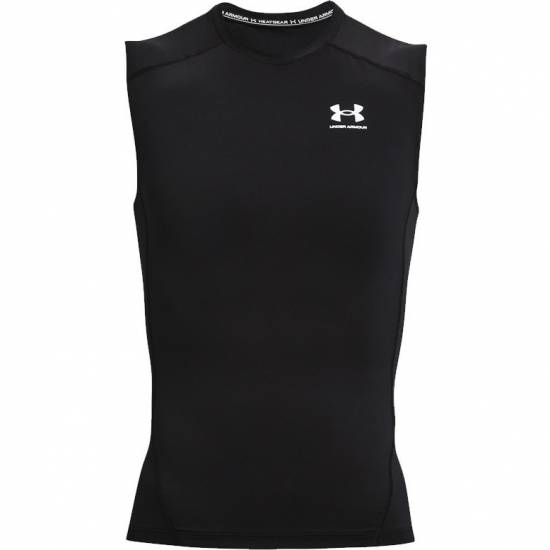 Майка компрессійна чоловіча Under Armour Men's HeatGear® Armour Sleeveless Shirt (1361522-001)