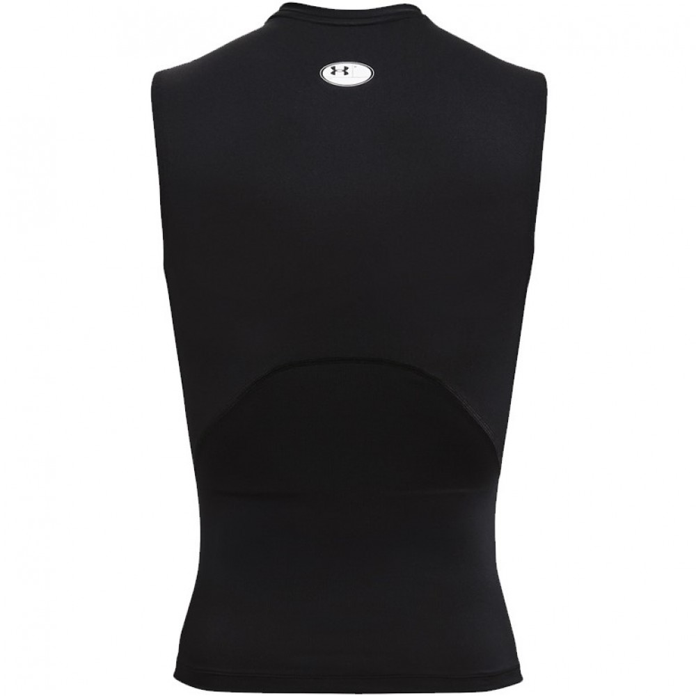 Майка компрессійна чоловіча Under Armour Men's HeatGear® Armour Sleeveless Shirt (1361522-001)