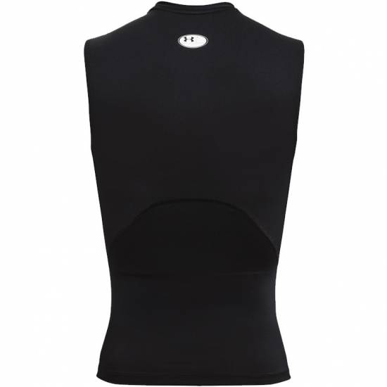 Майка компрессійна чоловіча Under Armour Men's HeatGear® Armour Sleeveless Shirt (1361522-001)