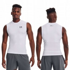 Майка компрессійна чоловіча Under Armour Men's HeatGear® Sleeveless Shirt (1361522-100)
