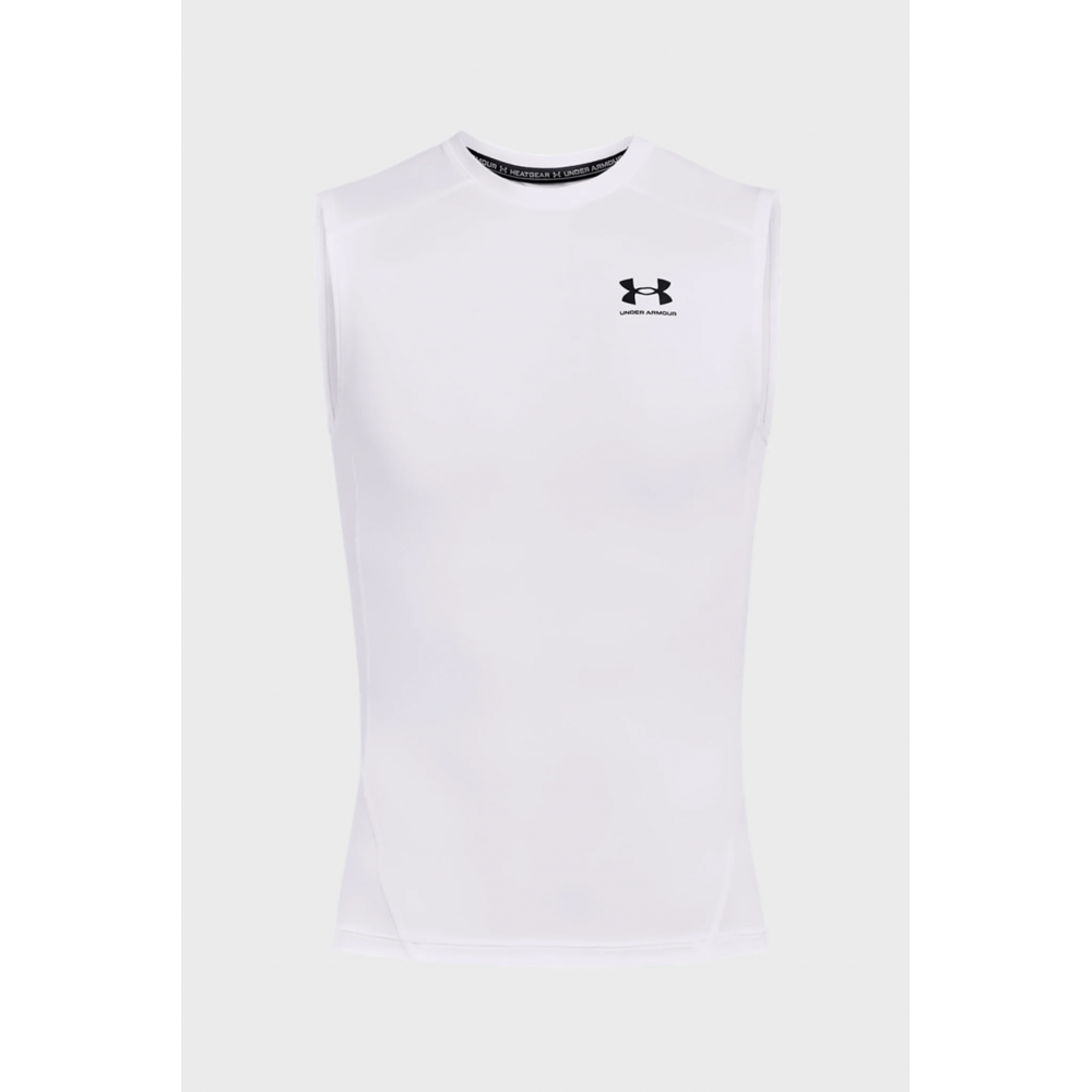 Майка компрессійна чоловіча Under Armour Men's HeatGear® Sleeveless Shirt (1361522-100)