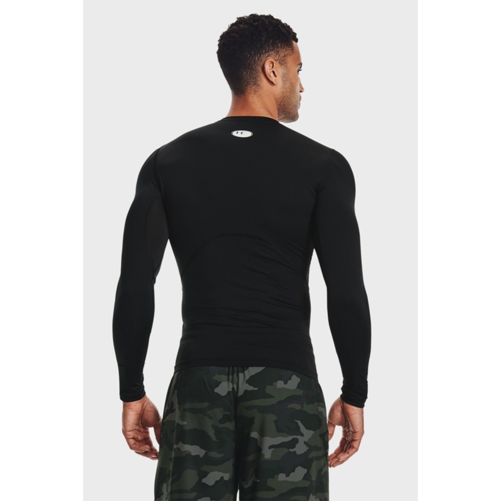 Футболка-лонгслів компресійна чоловіча Under Armour HeatGear® Men's Long Sleeve (1361524-001)