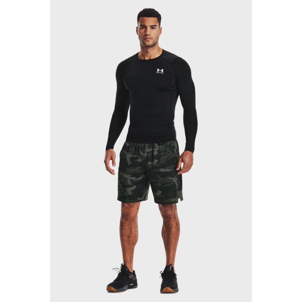 Футболка-лонгслів компресійна чоловіча Under Armour HeatGear® Men's Long Sleeve (1361524-001)