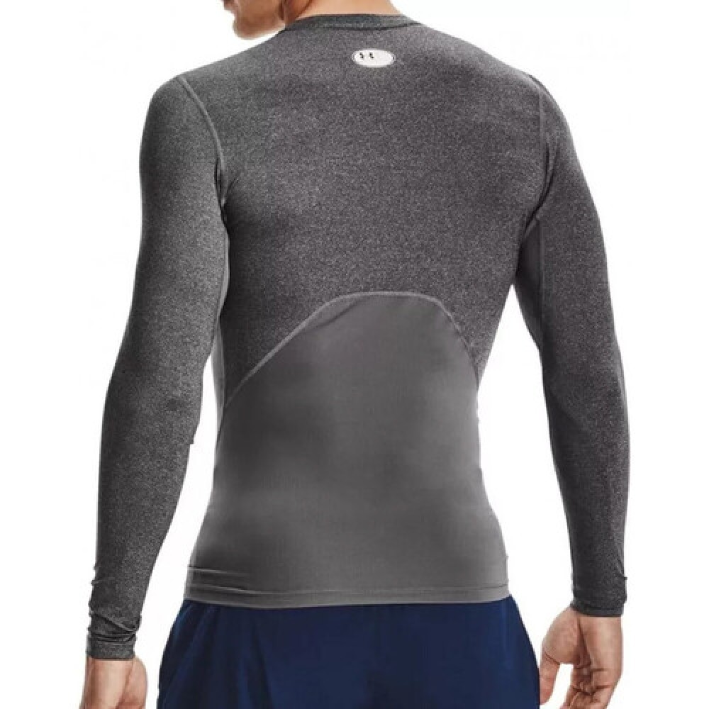 Футболка-лонгслів компрессійна чоловіча Under Armour HeatGear® Men's Long Sleeve (1361524-090)