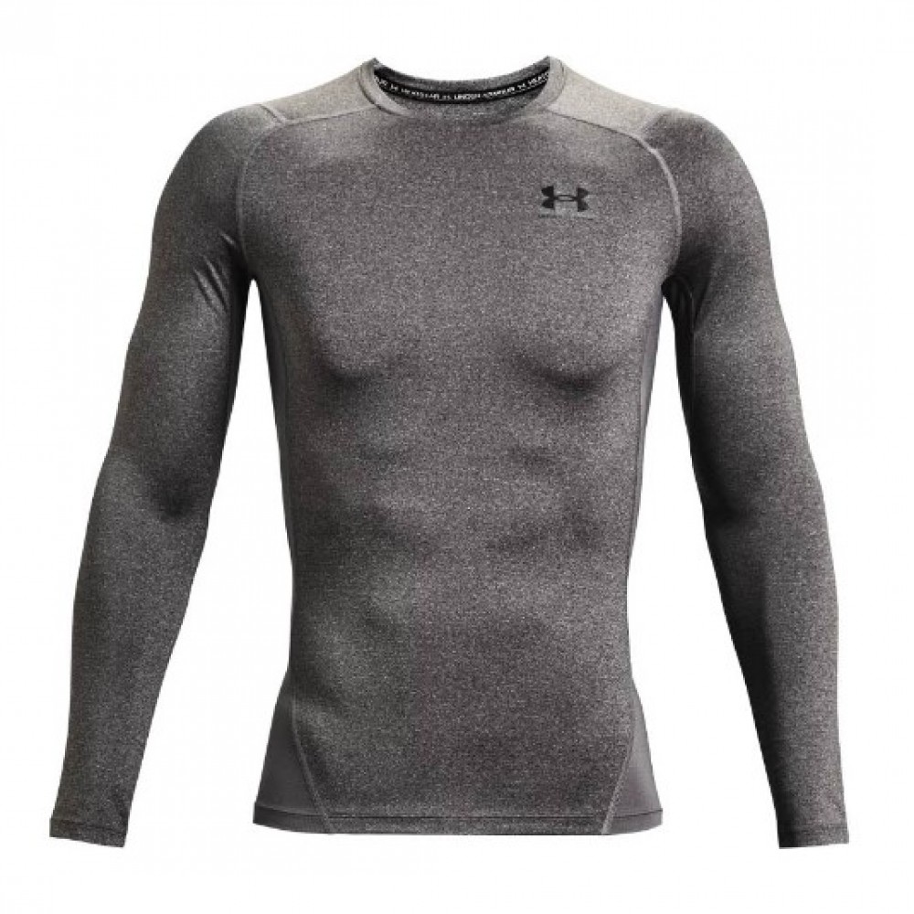 Футболка-лонгслів компрессійна чоловіча Under Armour HeatGear® Men's Long Sleeve (1361524-090)