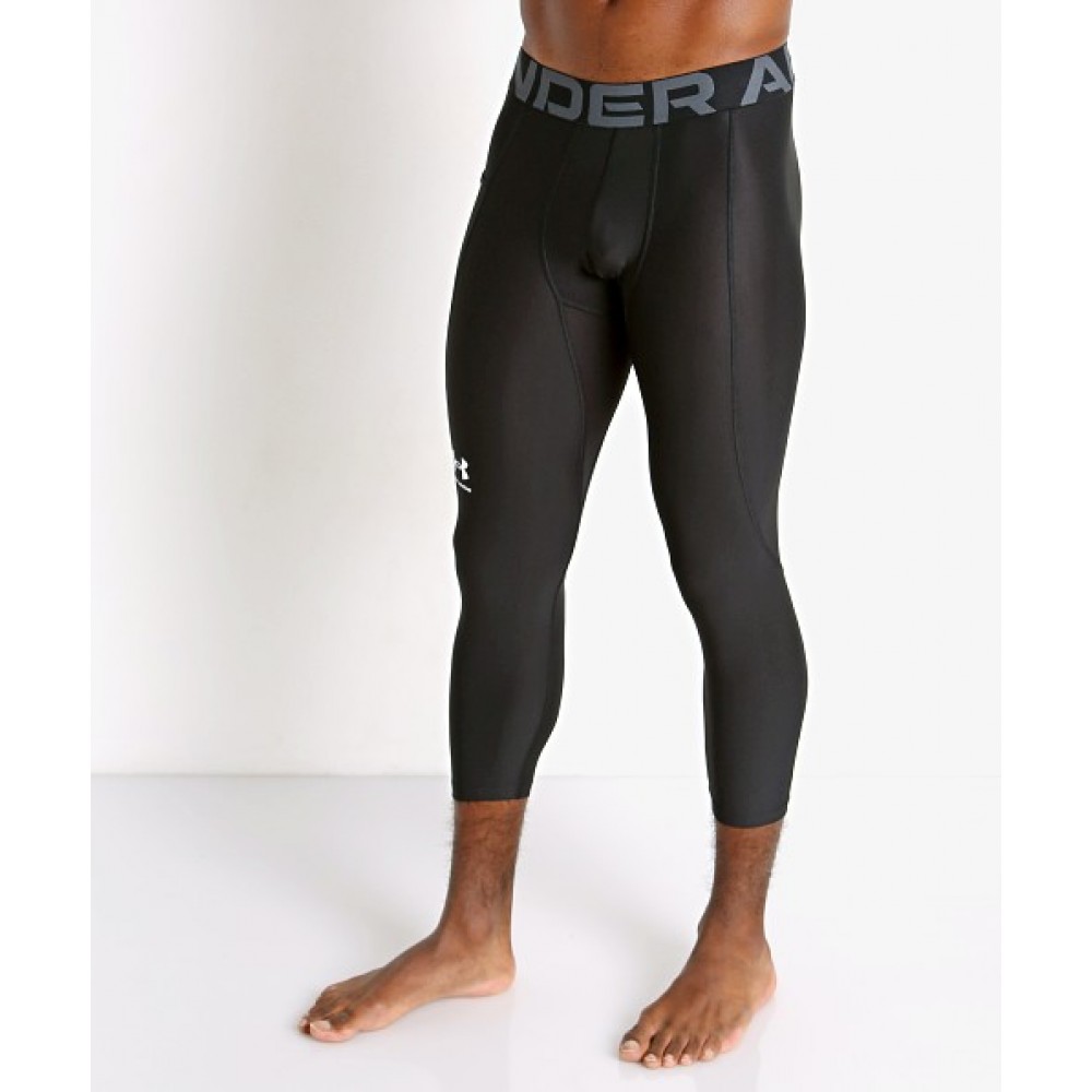 Тайтси компресійні чоловічі Under Armour Men's HeatGear® 3/4 Leggings (1361588-001)