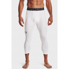 Тайтси компресійні чоловічі Under Armour Men's HeatGear® 3/4 Leggings (1361588-100)
