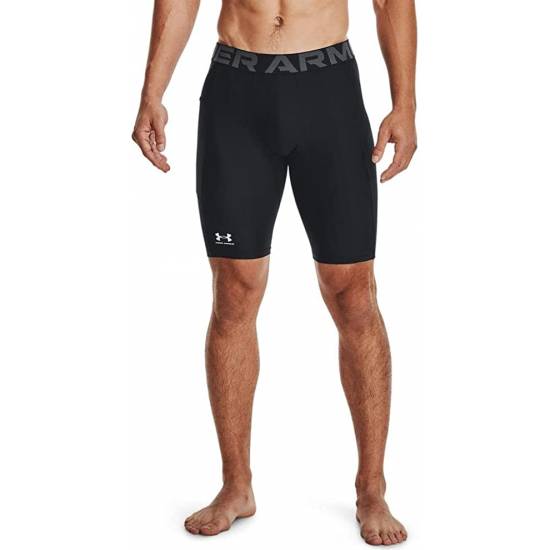 Шорти компресійні чоловічі Under Armour Men's HeatGear® Pocket Long Shorts (1361602-001)