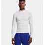 Футболка-лонгслів компрессійна чоловіча Under Armour Men's HeatGear® Mock Long Sleeve (1369606-100)