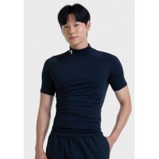Футболка компресійна чоловіча Under Armour Men's HeatGear® Mock Short Sleeve (1372586-001)