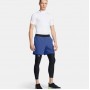 Футболка компресійна чоловіча Under Armour Men's HeatGear® Mock Short Sleeve біла оригінал (1372586-100)