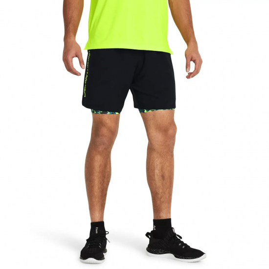 Шорти спортивні чоловічі Under Armour Tech™ Woven Wordmark Shorts (1383356-002)