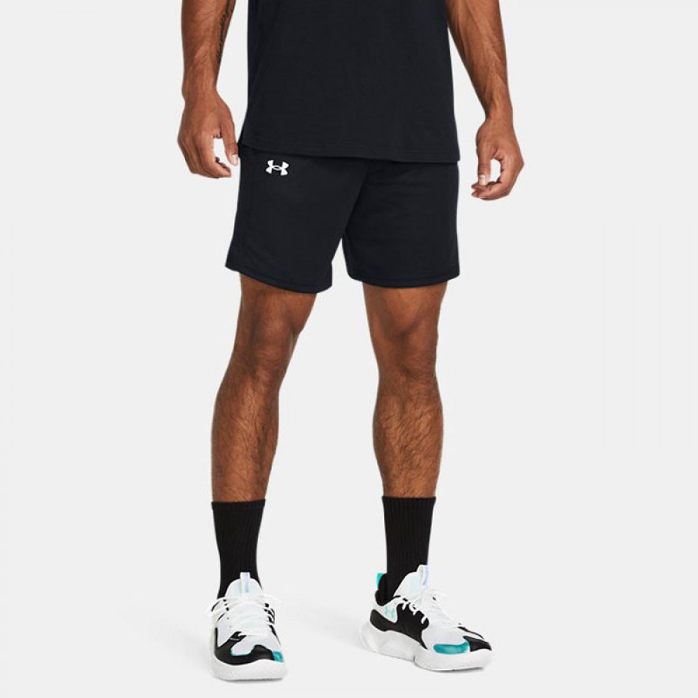 Баскетбольні шорти Under Armour Men's Baseline 7" Shorts чорні оригінал (1383389-001)