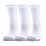 Шкарпетки спортивні Under Armour HeatGear® Crew Socks 3 пари білі (1346751-100) Шкарпетки спортивні Under Armour HeatGear® Crew Socks 3 пари білі (1346751-100)