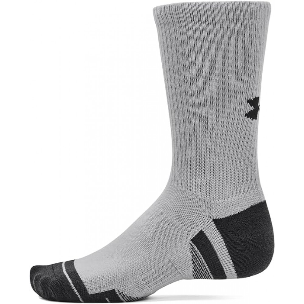 Шкарпетки спортивні Under Armour Performance Tech Crew Socks 3 пари (1379512-011)