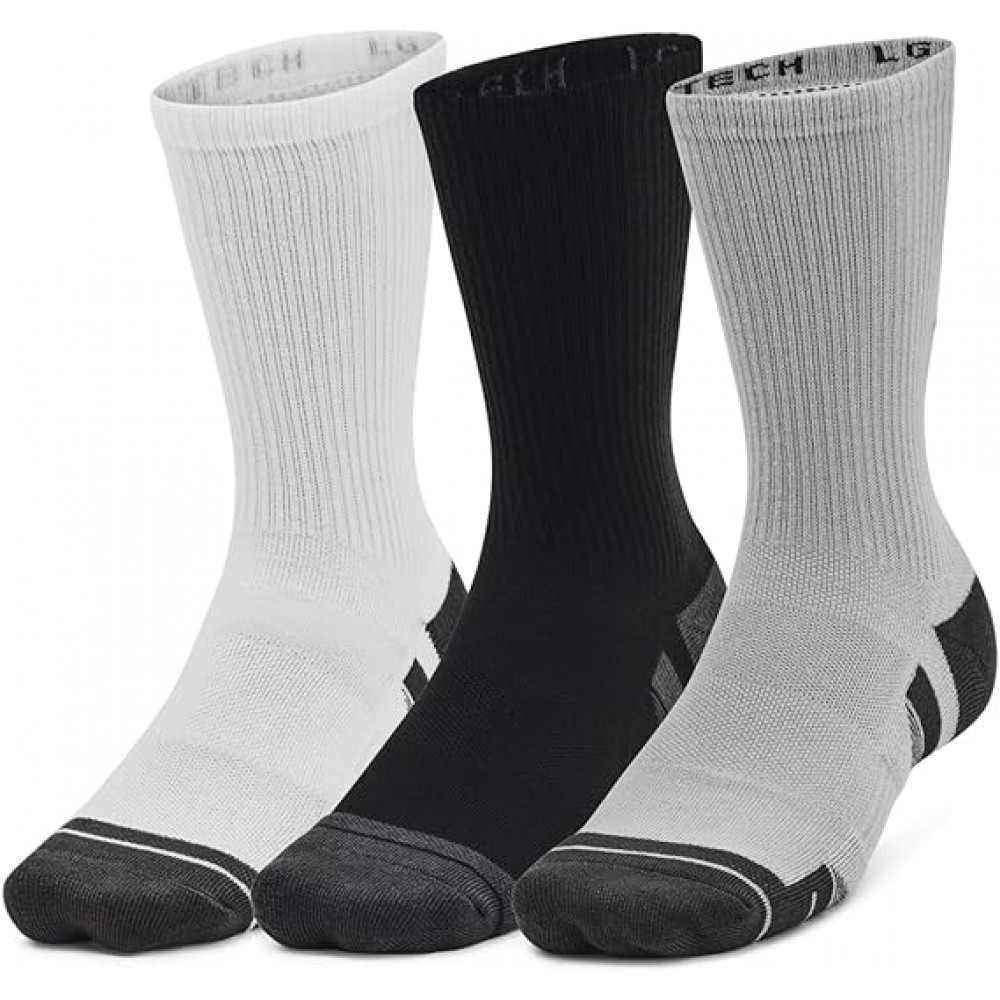 Шкарпетки спортивні Under Armour Performance Tech Crew Socks 3 пари (1379512-011)