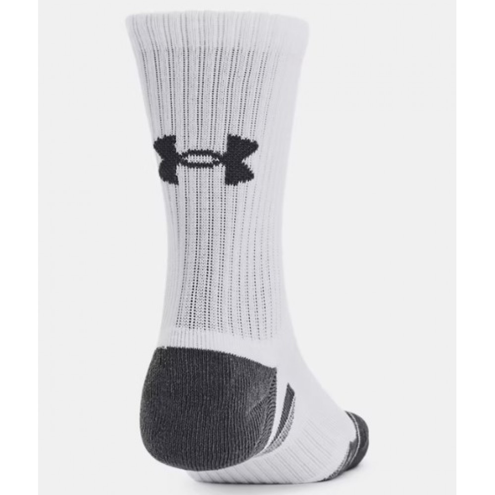 Шкарпетки спортивні Under Armour Performance Cotton Mid-Crew Socks 3 пари (1379530-100)
