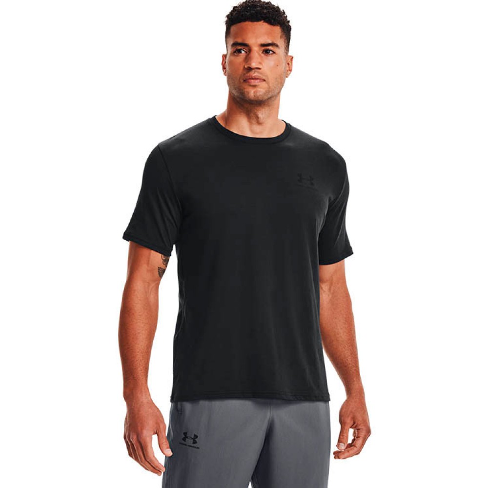 Футболка чоловіча спортивна Under Armour Men's Sportstyle Left Chest Short Sleeve Shirt (1326799-001)