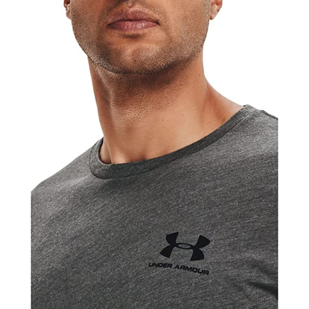 Футболка чоловіча спортивна Under Armour Men's Sportstyle Left Chest Short Sleeve Shirt (1326799-019)