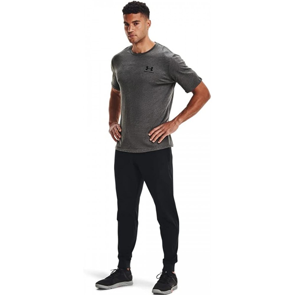 Футболка чоловіча спортивна Under Armour Men's Sportstyle Left Chest Short Sleeve Shirt (1326799-019)