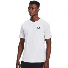 Футболка чоловіча спортивна Under Armour Men's Sportstyle Short Sleeve Shirt біла оригінал (1326799-100)