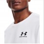 Футболка чоловіча спортивна Under Armour Men's Sportstyle Short Sleeve Shirt біла оригінал (1326799-100) Футболка чоловіча спортивна Under Armour Men's Sportstyle Short Sleeve Shirt біла оригінал (1326799-100)