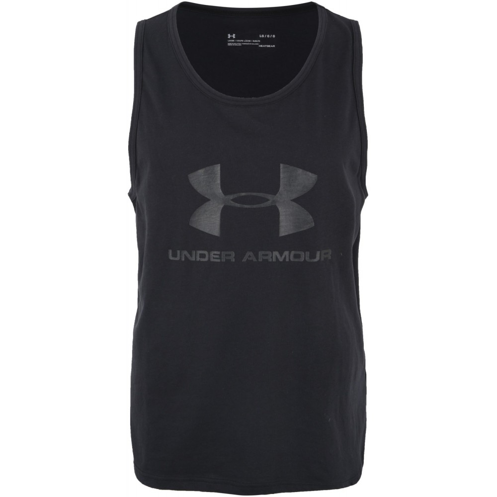 Майка чоловіча спортивна Under Armour Men's Sportstyle Logo Tank (1329589-001)