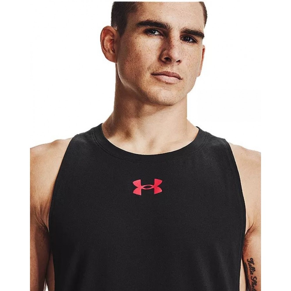 Майка баскетбольна Under Armour Men's Baseline Cotton Tank (1361901-001)